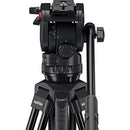 Sachtler 75/2 Mark II Aluminium trépied Système avec Ace XL Head & Mid-Level Spreater