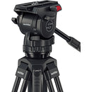 Sachtler 75/2 Mark II Fibre de carbone trépied Système avec Ace XL Head & Mid-Level Spreater