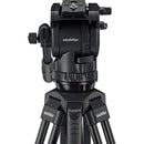 Sachtler 75/2 Mark II Fibre de carbone trépied Système avec Ace XL Head & Mid-Level Spreater