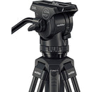 Sachtler 75/2 Mark II Fibre de carbone trépied Système avec Ace XL Head & Mid-Level Spreater