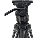 Sachtler 75/2 Mark II Fibre de carbone trépied Système avec Ace XL Head & Mid-Level Spreater