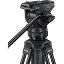 Sachtler 75/2 Mark II Fibre de carbone trépied Système avec Ace XL Head & Mid-Level Spreater