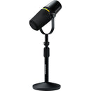 Shure XLR/USB Speech Microphone Plus Stand - Black