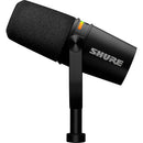 Shure XLR/USB Speech Microphone - Black
