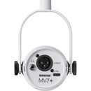 SHURE XLR / USB Microphone de la parole - blanc