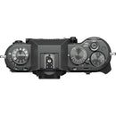 Fujifilm X-T50 sans miroir caméra Boîtier, w / xc15-45mmf3.5- 5.6 OIS PZ Objectif Kit - argent charbon de bois