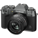 Fujifilm X-T50 sans miroir caméra - Boîtier Seulement - argent du charbon de bois