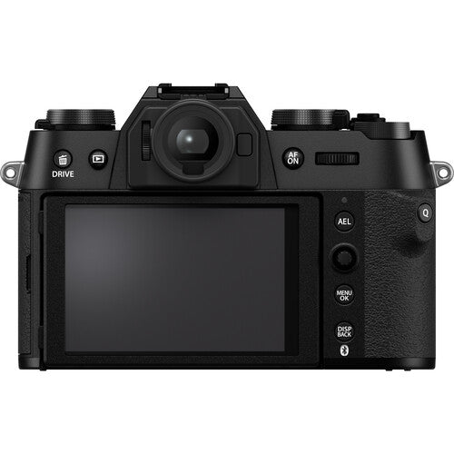 Fujifilm X-T50 Mirrorless Camera with XC15-45mm Lens Kit - Black