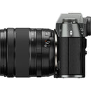 Fujifilm X-T50 sans miroir caméra - Boîtier, w / xf16-50mmf2.8- 4,8 r lm wr Objectif Kit - argent charbon de bois