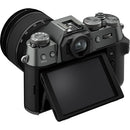 Fujifilm X-T50 sans miroir caméra - Boîtier, w / xf16-50mmf2.8- 4,8 r lm wr Objectif Kit - argent charbon de bois