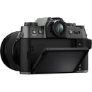 Fujifilm X-T50 sans miroir caméra - Boîtier, w / xf16-50mmf2.8- 4,8 r lm wr Objectif Kit - argent charbon de bois