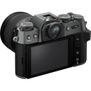 Fujifilm X-T50 sans miroir caméra - Boîtier, w / xf16-50mmf2.8- 4,8 r lm wr Objectif Kit - argent charbon de bois