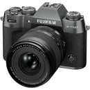 Fujifilm X-T50 sans miroir caméra - Boîtier, w / xf16-50mmf2.8- 4,8 r lm wr Objectif Kit - argent charbon de bois