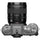 Fujifilm X-T50 Mirrorless Camera - Body, w/ XF16-50mmF2.8- 4.8 R LM WR Lens Kit - Silver