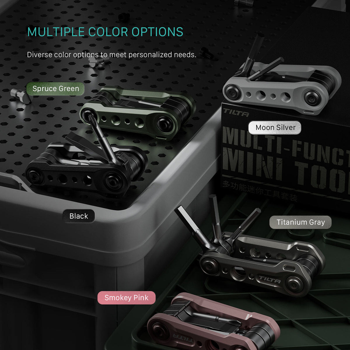 Tilta Multifunctional Mini Tool Kit (Black)