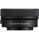 Sony E PZ 16-50 mm f / 3,5-5,6 OSS II Objectif (Sony E, noir)