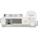 Sony ZV-E10 II sans miroir caméra (Blanc)