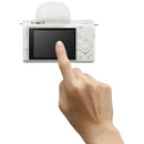 Sony ZV-E10 II sans miroir caméra (Blanc)