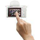 Sony ZV-E10 II sans miroir caméra (Blanc)