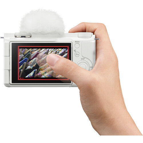 Sony ZV-E10 II Mirrorless Camera (White) | ExcellentPhoto.ca