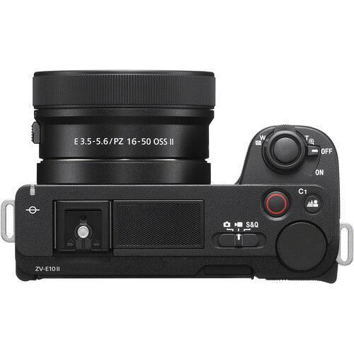 SONY ZV-E10 II ミラーレスカメラ　VF-405MP付属 Sony ZV-E10 II Mirrorless Camera with 16-50mm Lens (Black)