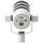 RODE PodMic USB and XLR Dynamic Broadcast Microphone (White)