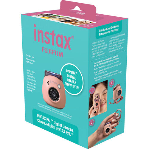 FUJIFILM INSTAX PAL Digital Camera (Pink)