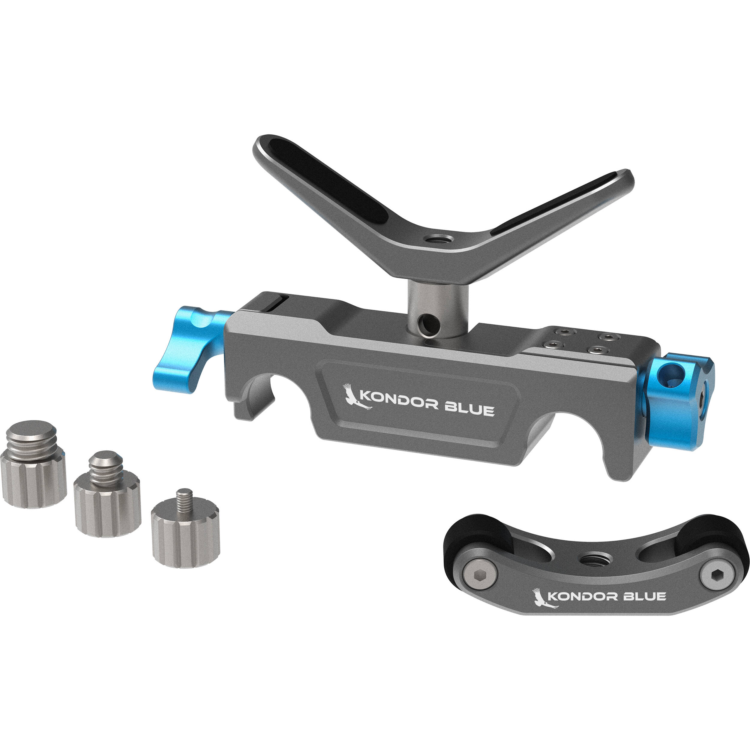 Kondor Blue Universal Lens Support Kit for LWS 15mm Rods (Space Gray)