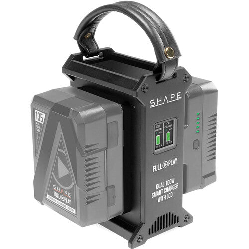 SHAPE FULL PLAY Dual Gold Mount 100W Fast Charger with LCD