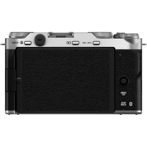 FUJIFILM X-M5 Mirrorless Camera with XC 15-45mm Lens (Silver)