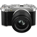 Fujifilm X-M5 sans miroir caméra avec xc 15-45 mm f / 3,5-5,6 Objectif (Argent)