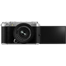 Fujifilm X-M5 sans miroir caméra avec xc 15-45 mm f / 3,5-5,6 Objectif (Argent)