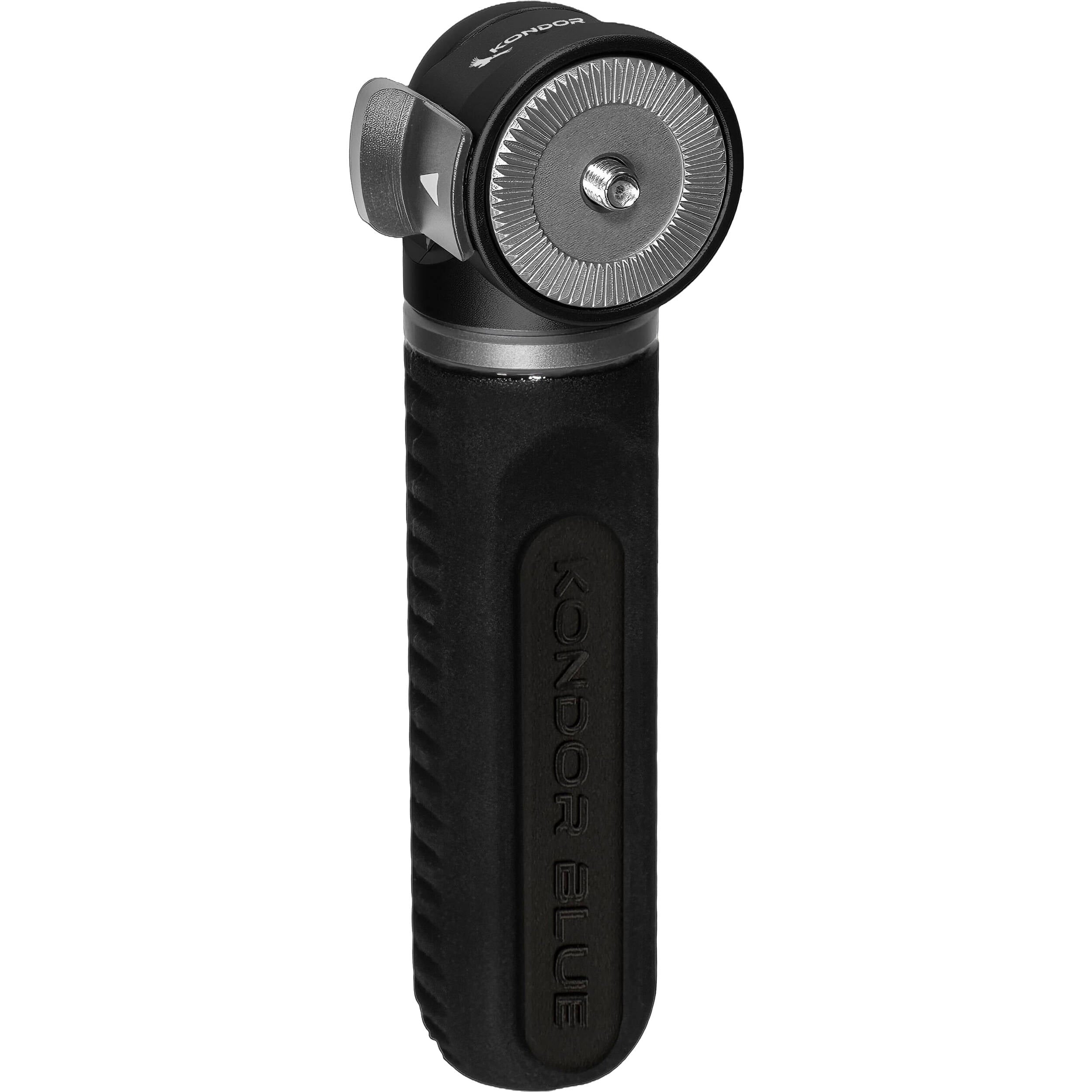 Kondor Blue Pro Pivot Reversible Rosette Grip (2-Pack, Raven Black)