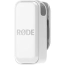 Système de microphone sans fil ultracompact sans fil sans fil avec connecteur USB-C (2,4 GHz, blanc)