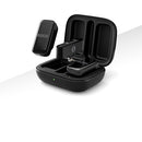 Système de microphone sans fil ultracompact sans fil sans fil avec un connecteur Lightning (2,4 GHz, noir)