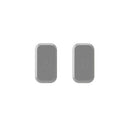 Système de microphone sans fil ultracompact sans fil sans fil avec un connecteur Lightning (2,4 GHz, blanc)