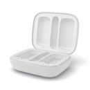 Système de microphone sans fil ultracompact sans fil sans fil avec un connecteur Lightning (2,4 GHz, blanc)