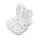 Système de microphone sans fil ultracompact sans fil sans fil avec un connecteur Lightning (2,4 GHz, blanc)