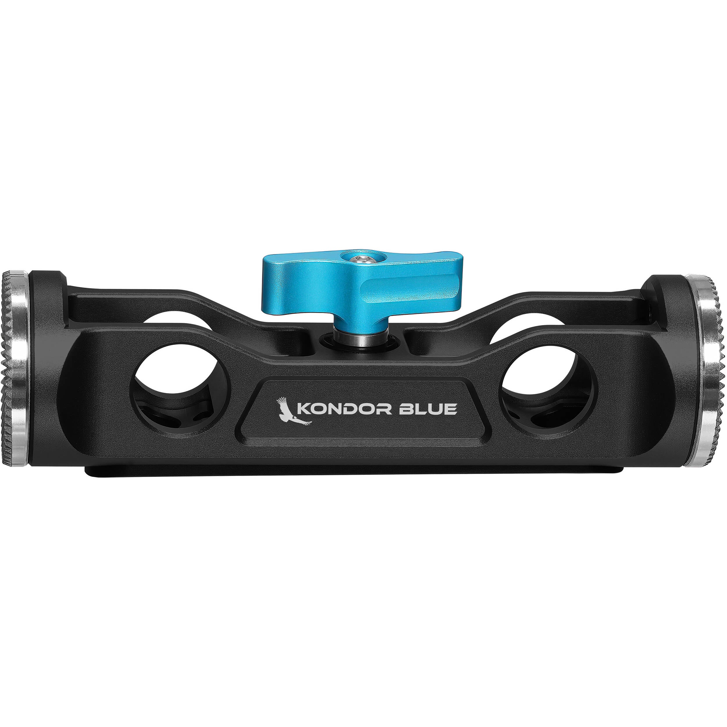 Kondor Blue Dual Rosette Clamp (Raven Black)
