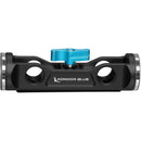 Kondor Blue Dual Rosette Clamp (Raven Black)