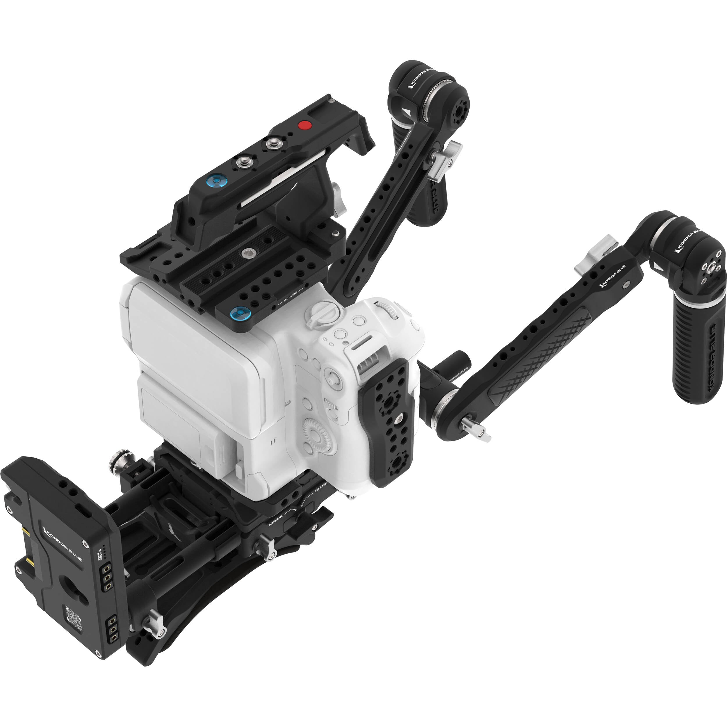 Kondor Blue Ultimate Rig MKII for Canon C70 (Gold Mount, Raven Black)