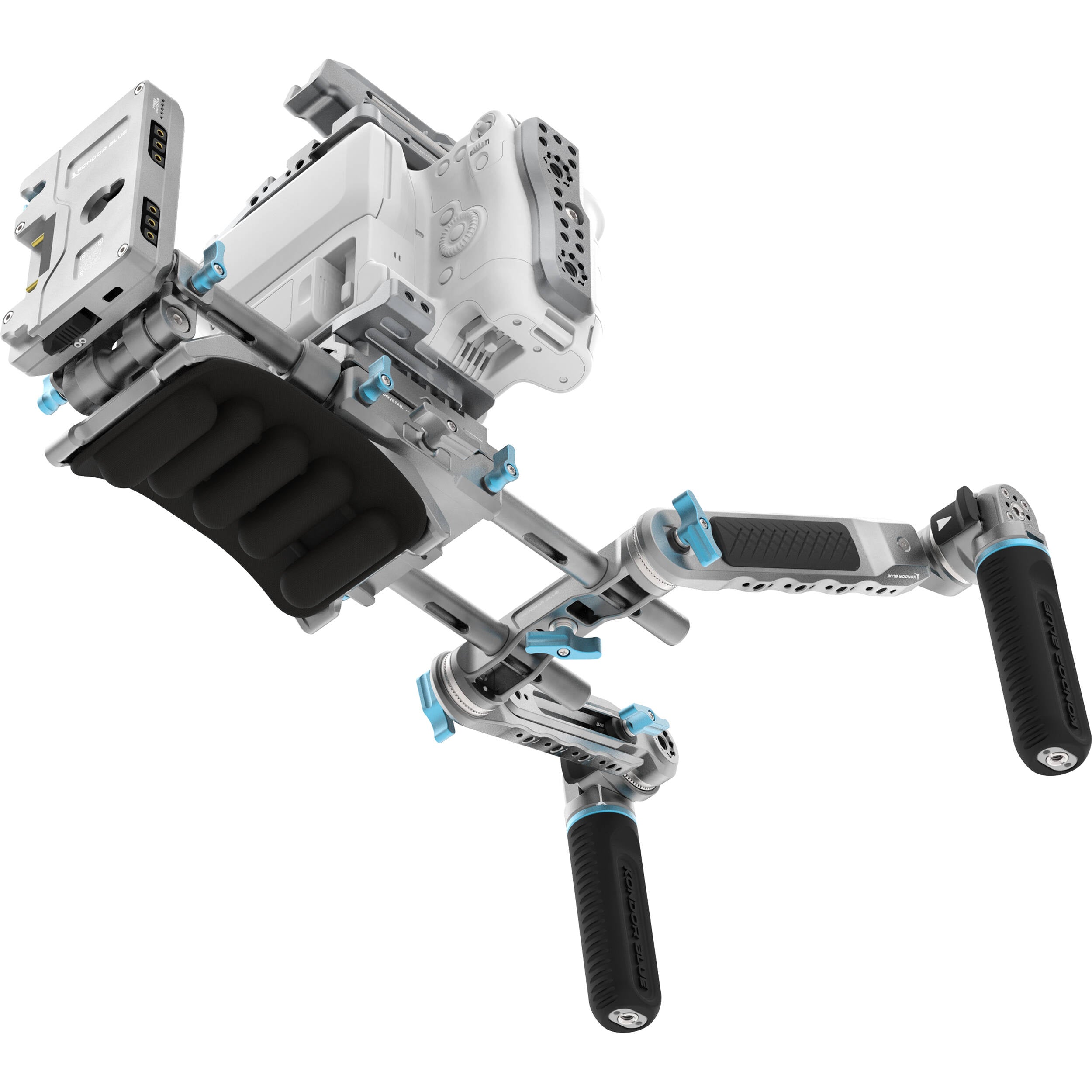 Kondor Blue Ultimate Rig MKII for Canon C70 (Gold Mount, Space Gray)