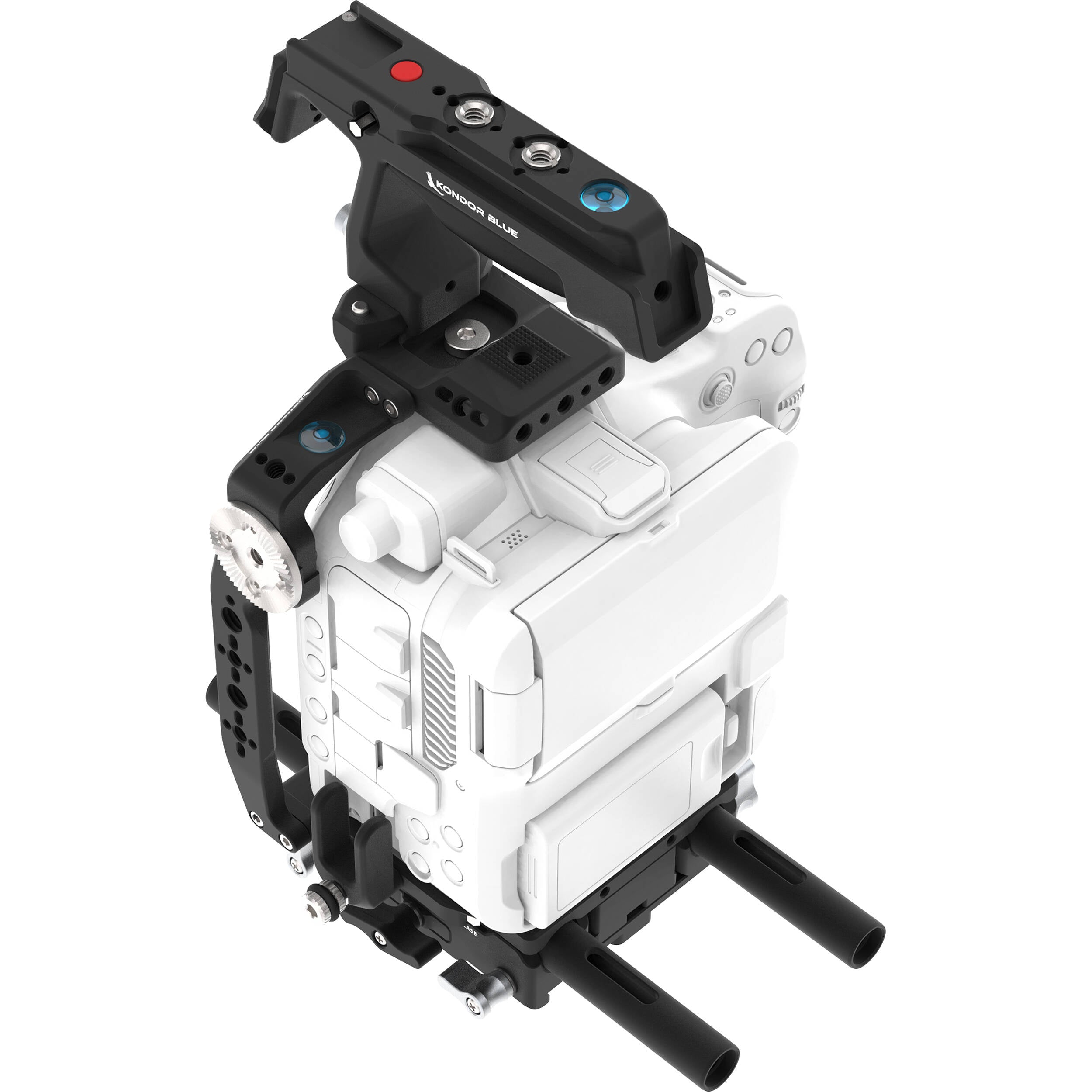 Kondor Blue Cage Base Rig with Top Handle for Canon C80 (Raven Black)