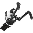 Kondor Blue Ultimate Rig with Gold Mount Battery Plate for Canon C80 (Raven Black)