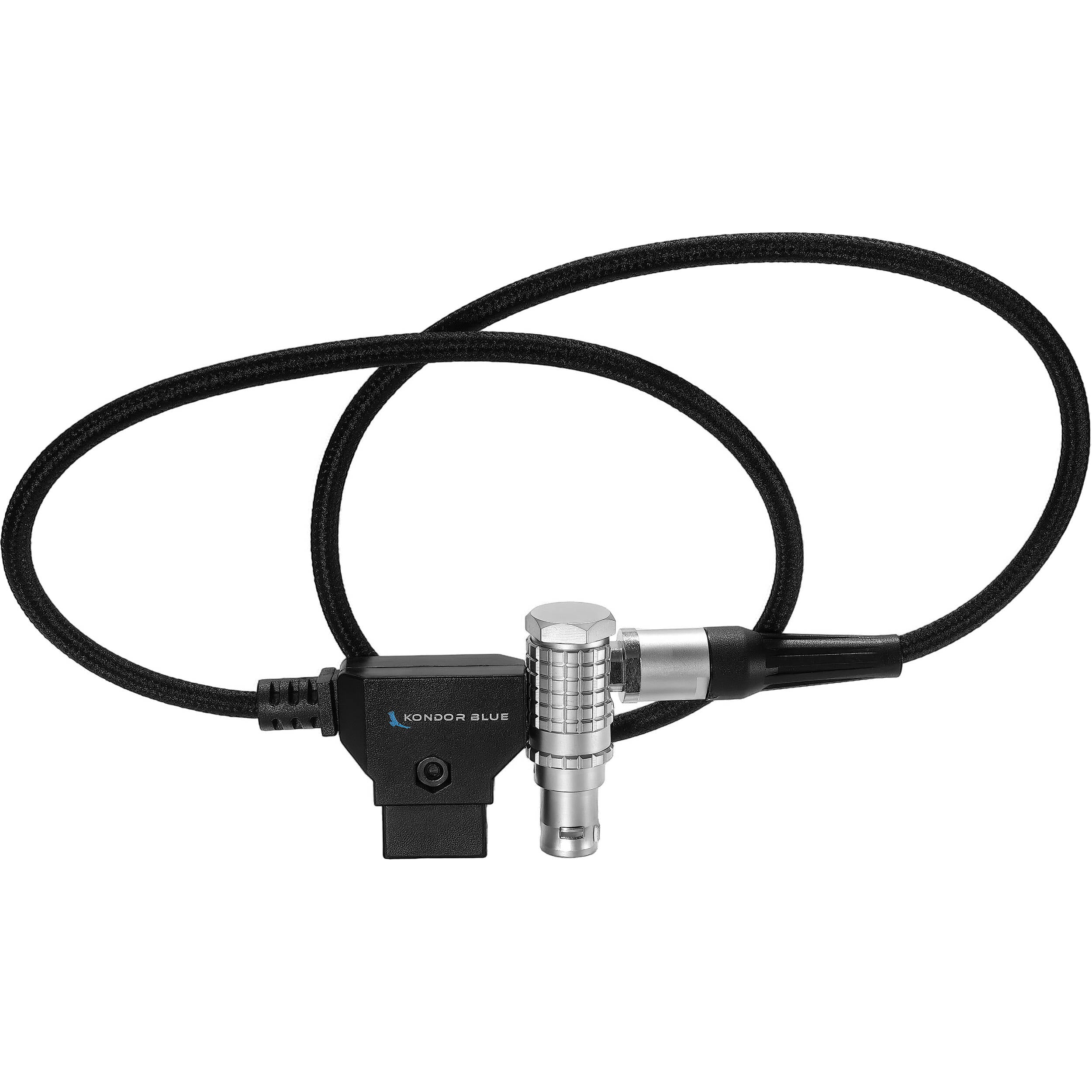 Kondor Blue D-Tap to Right-Angle Power Cable for RED V-RAPTOR & KOMODO-X (20")
