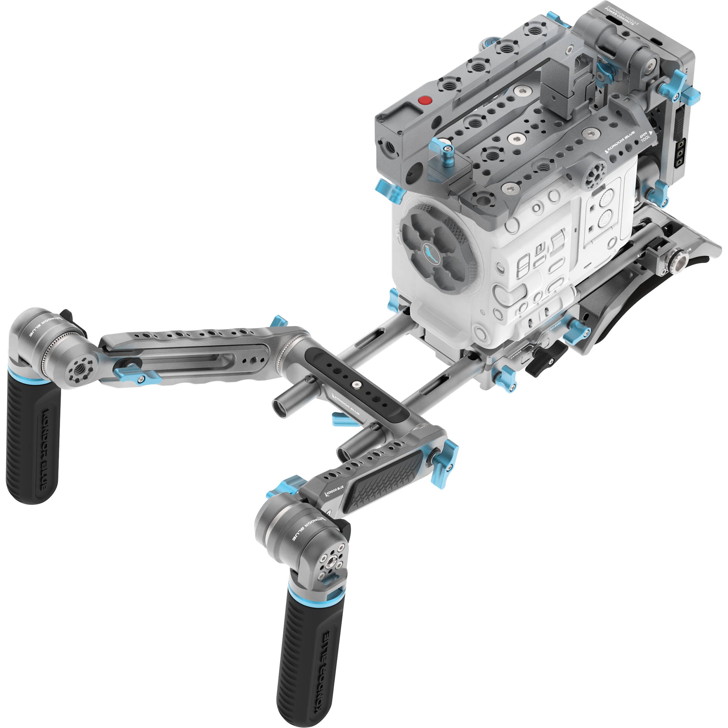 Kondor Blue Ultimate Rig MKII for Sony FX6 (Space Gray, V-Mount)