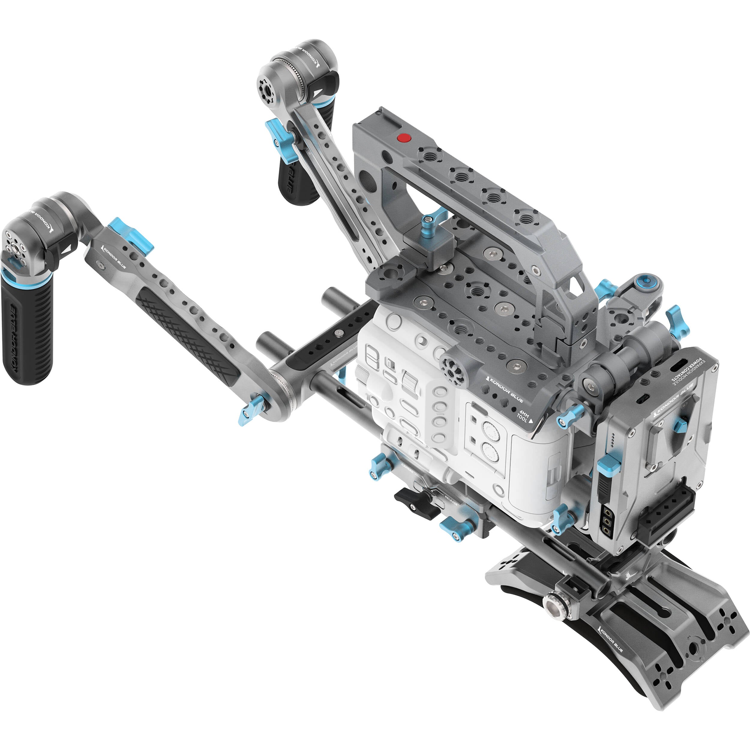 Kondor Blue Ultimate Rig MKII for Sony FX6 (Space Gray, V-Mount)