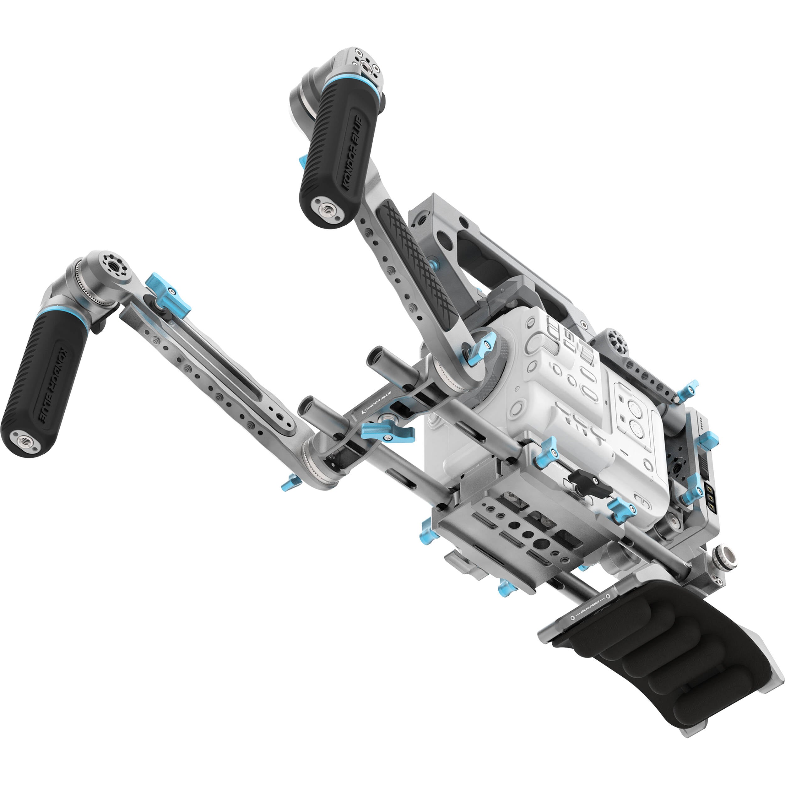 Kondor Blue Ultimate Rig MKII for Sony FX6 (Space Gray, V-Mount)