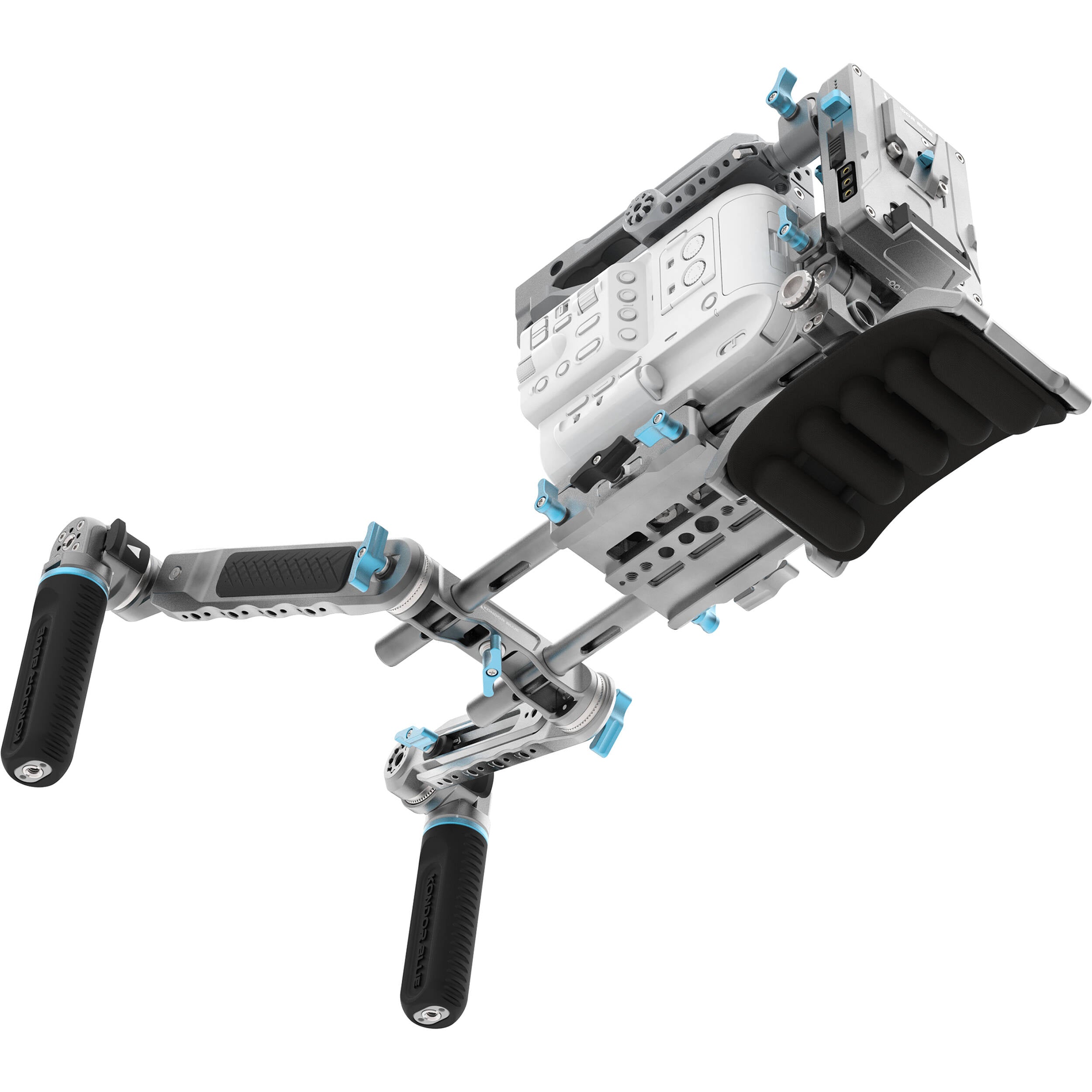 Kondor Blue Ultimate Rig MKII for Sony FX6 (Space Gray, V-Mount)