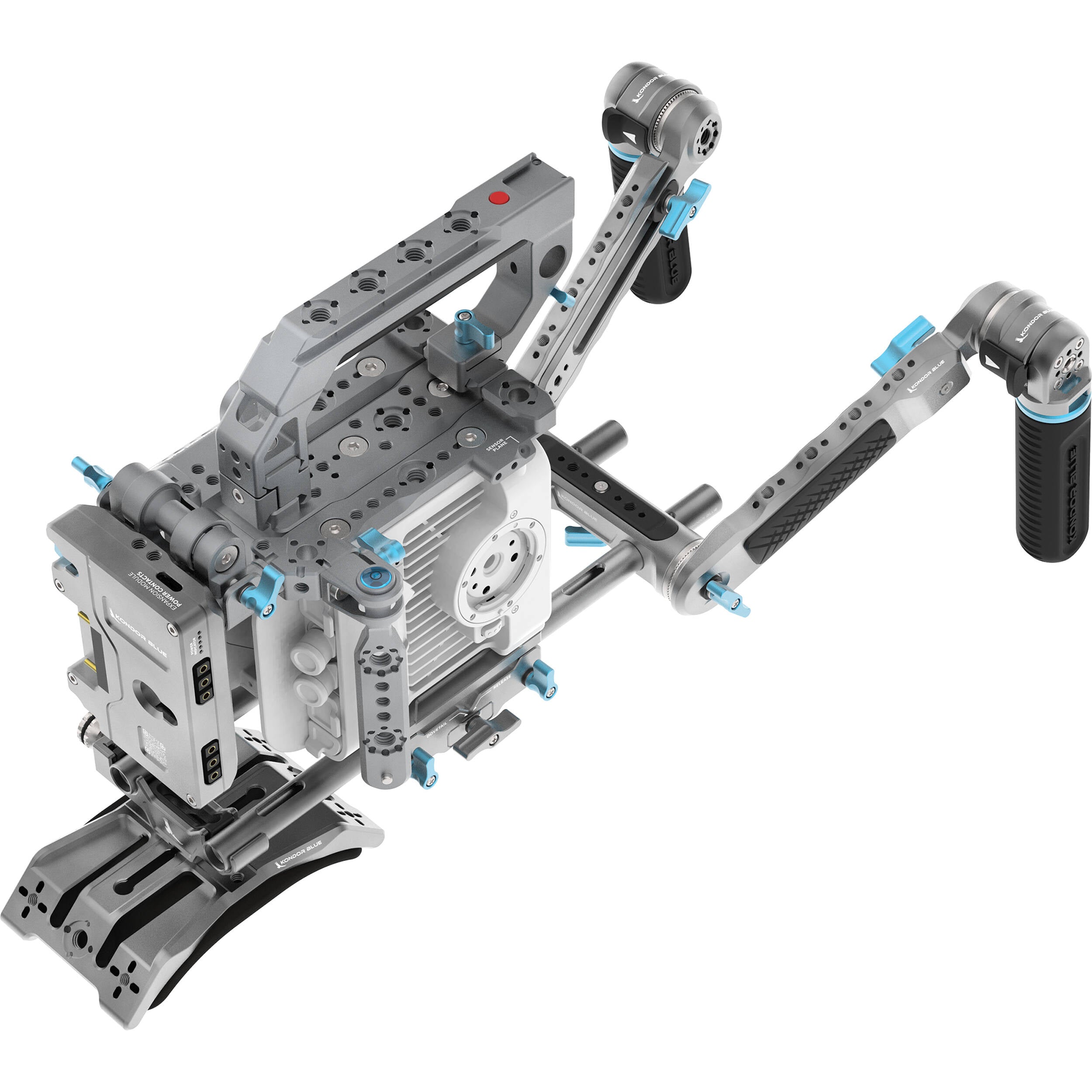 Kondor Blue Ultimate Rig MKII for Sony FX6 (Space Gray, Gold Mount)